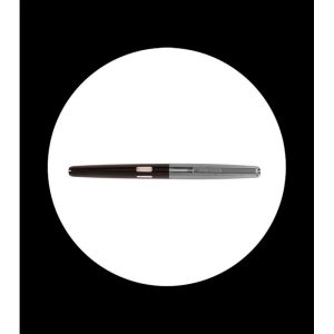 Pluma retro 1970 negra