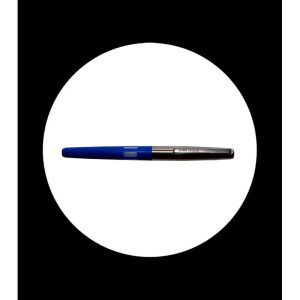 Pluma retro 1970 azul