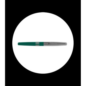 Pluma retro 1970 verde