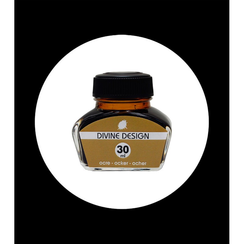 Tintero tinta ocre 30 ml