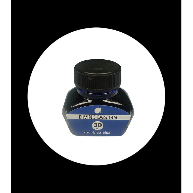 pack 6 ink bottles 30 ml blue - Image 2