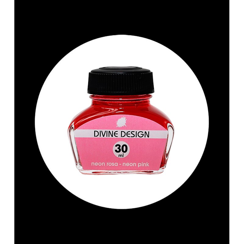 Tintero tinta neon rosa 30 ml