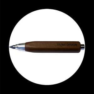 Portaminas madera natur 5,6 mm cuadrado