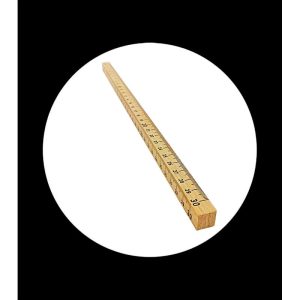 Regla madera natural 30 cm