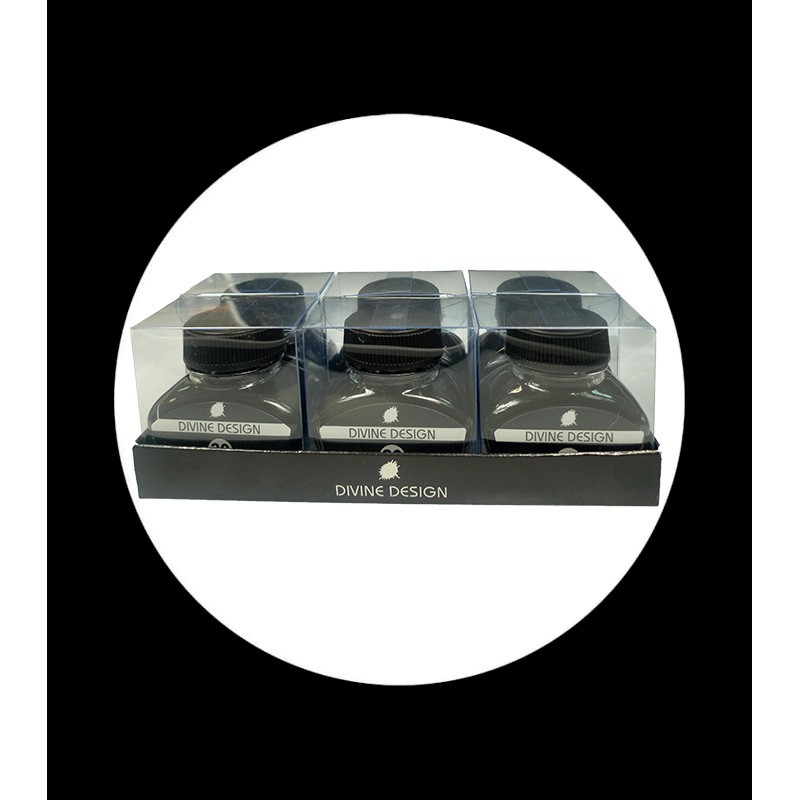 Pack 6 tinteros tinta negra 30 ml - Imagen 2