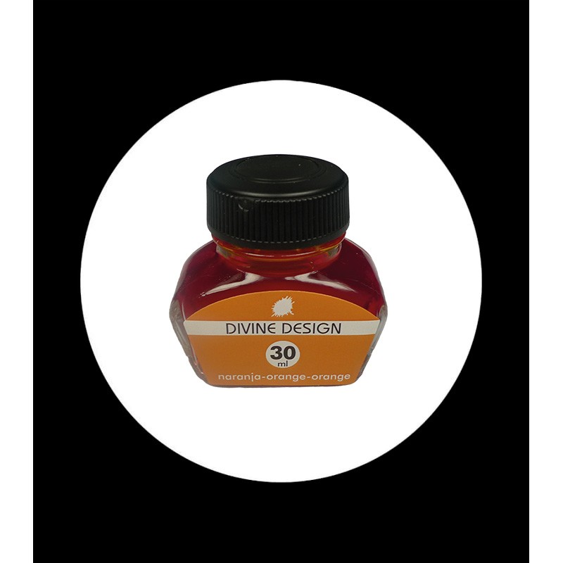 Tintero tinta naranja 30 ml