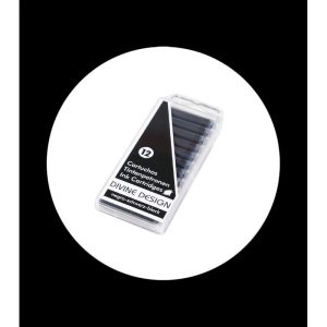12 cartuchos standard tinta negra