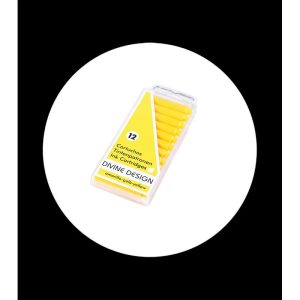 12 cartuchos standard tinta amarilla