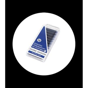 12 cartuchos standard tinta azul
