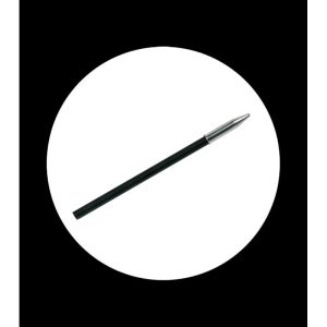 Lápiz premium grafito negro con capuchón alargado