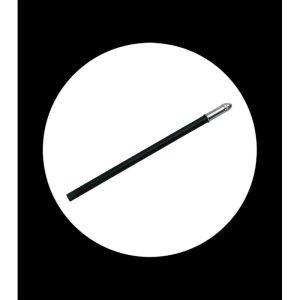 Lápiz premium grafito negro con capuchón redondo