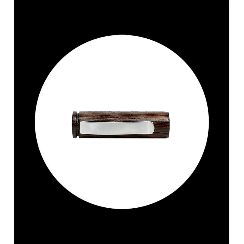 Pluma estilográfica cuerpo de madera de wengue - Imagen 3