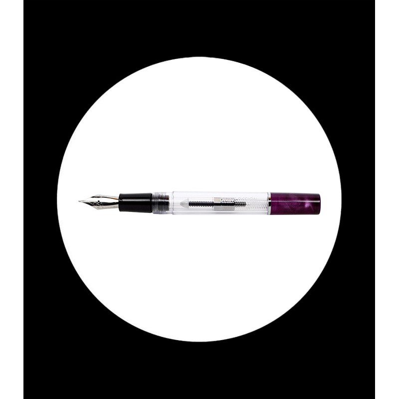 Pluma eyedropper purpura 3 sistemas de carga