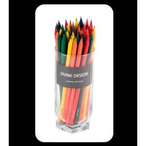 premium graphite pencil made of dyed wood in assorted colours