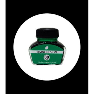 ink bottle 30 ml grass green