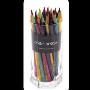 woodless pencil assorted colours