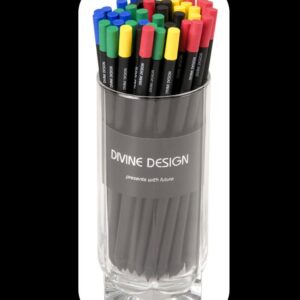 premium graphite black pencil with eraser capsule assorted