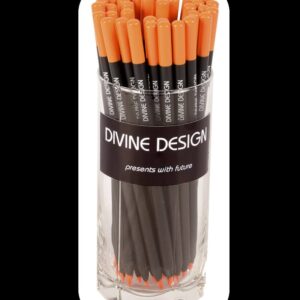 premium neon pencil-marker orange lead