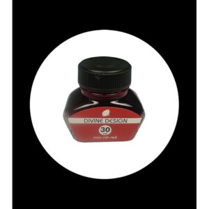 ink bottle 30 ml red