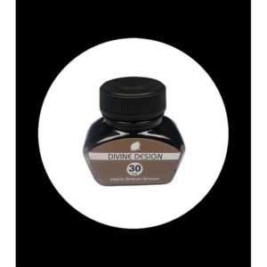 ink bottle 30 ml sepia