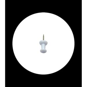 white marking pin