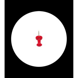 red marking pin