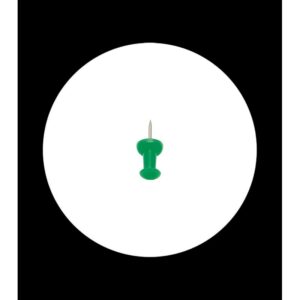 green marking pin