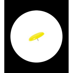 XXL yellow poster pins