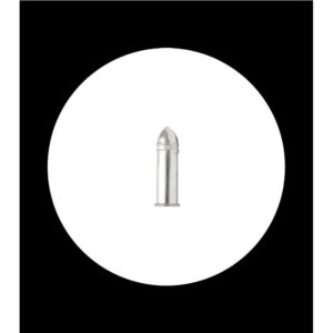 round short chrome pencil cap 12 units
