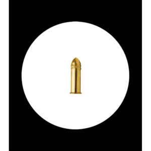 round short golden pencil cap 12 units