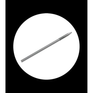 premium graphite pencil silver lacquer with long pencil cap chrome