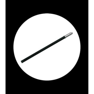 premium graphite black pencil with chrome round pen cap