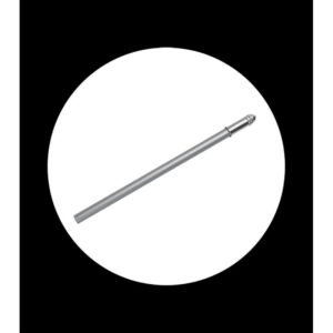 premium graphite silver pencil with chrome round pen cap