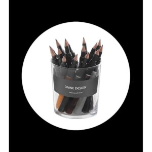 pencil extensions in resin and metal assorted colours